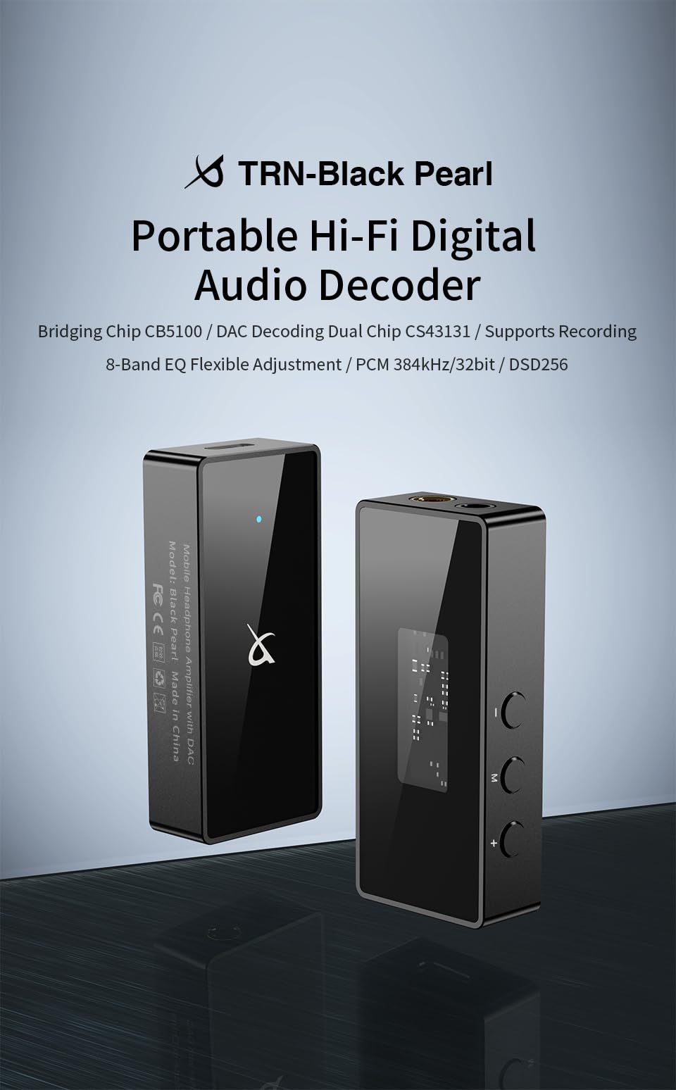 TRN shell BlackPerl　有線イヤホン DAC 美品　セット TRN shell BlackPerl 有線イヤホン DAC 美品 セット - メルカリ